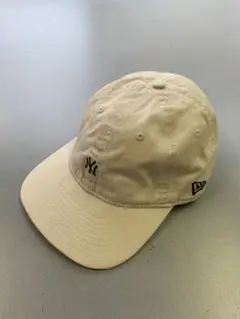 ニューエラ　ライトベージュ　ヤンキース　ニューヨークヤンキース　キャップ　帽子