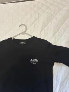 A.P.C. 黒 長袖Tシャツ Sサイズ　レディース