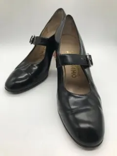 サルヴァトーレフェラガモSalvatoreFerragamoパンプス黒系23cm
