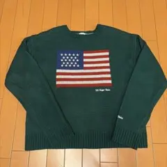 My Sugar Bakes アメリカ国旗ニットセーター