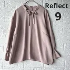 【美品】reflect リフレクト フリル袖　リボン　ブラウスのサムネイル