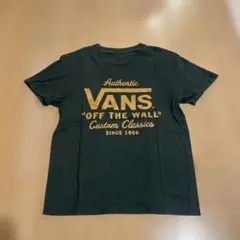 VANS オフ・ザ・ウォール Tシャツ ダークグリーン