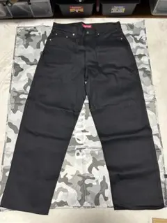 Supreme Baggy Selvedge Jean Rigid Black