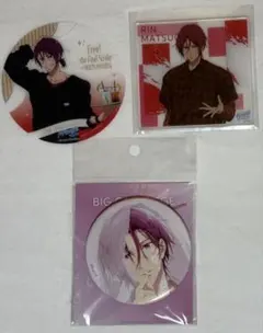 劇場版 Free！ビッグ缶バッジ Blossom 松岡凛 - メルカリ