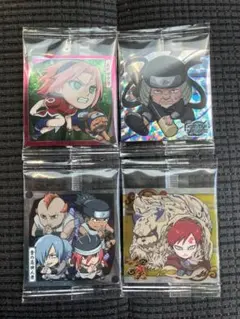 【匿名配送】ナルト シールウエハース 猿飛ヒルゼン 我愛羅