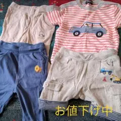 ファミリア　ミキハウス　男の子　Tシャツ　ズボン