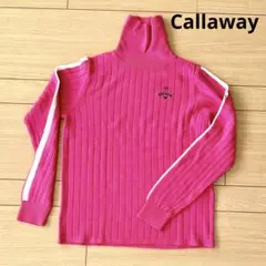 キャロウェイ レディース タートルネック セーター(サイズL）