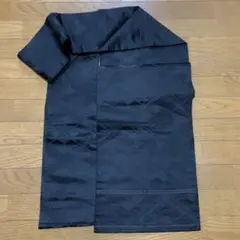 名古屋仕立て帯　黒 幾何学模様 名古屋帯　和服　喪服　高級感　光沢