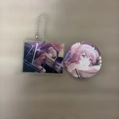 プロジェクトセカイ アクリルキーホルダー 缶バッジ　セット　桃井愛莉