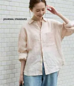 JOURNAL STANDARD⿻リネンレギュラーカラーシャツ