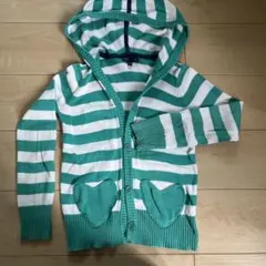 Gap kids ボーダーパーカー