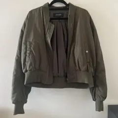 最終値下げ　JEANASIS MA-1ジャケット サイズF