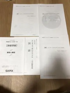 SAPIX 渋渋オープン　2022