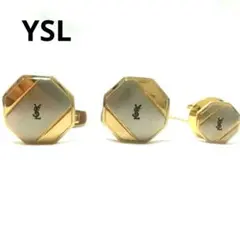 イヴ・サンローラン カフス ネクタイピン セット カサンドラ ロゴ