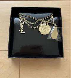 Yves Saint Laurent ゴールドチェーンブレスレット ノベルティ