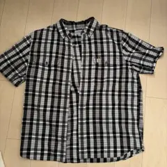 carhartt チェック柄 半袖シャツ Lサイズ