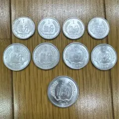 中国古銭 中国硬貨 アルミ貨 1分・2分・5分 各20枚 合計60枚 まとめ