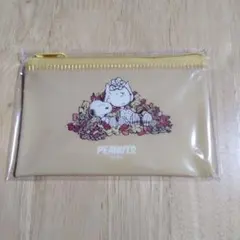 스누피 PEANUTS 2026 플랫 파우치 패밀리 마트 한정