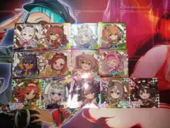 【ネコポス】ウマ娘グミ　シール13枚セット【即購入可能】