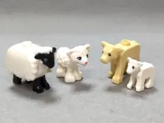 レゴ ヤギ 羊 親子 動物 家畜 ミニフィグ