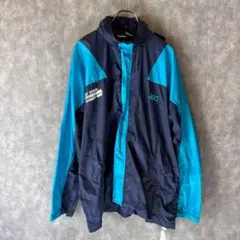 も*て様 アシックス Bay State Games ナイロンジャケット L メ