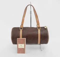 ETRO ハンドバッグ　ミニボストンバッグ　ペイズリー柄 筒型 ドラム型　エトロのサムネイル
