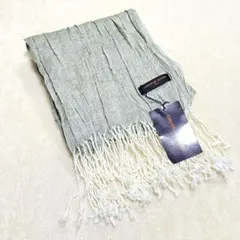 新品タグ付 CHRISTIAN AUJARD シワ加工 ストール グリーン系のサムネイル
