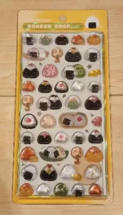 正規品　ボンボンドロップシール　和柄　おにぎり
