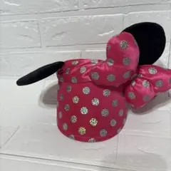 Minami様専用　ミニーちゃんサンバイザー付きカチューシャ