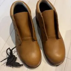 SLOW WEAR LION レザーブーツ キャメル メンズのサムネイル