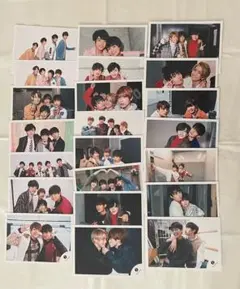 関西ジャニーズjr なにわ男子　公式写真２２枚セット