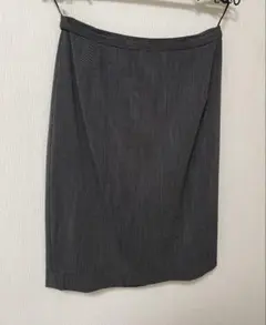 MaxMara マックスマーラ ひざ丈 タイトスカート ダークグレー系　42