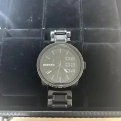DIESEL ブラック アナログ時計