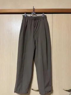 ファミリーマート　ジョガーパンツ　ブラウン　Lサイズ