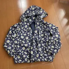 branshes 花柄　ウィンドブレーカー　130