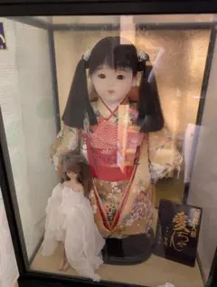 松乾斎東光作 市松人形 42センチ銀座かぶきや - メルカリ
