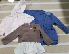 服3点セット ニット ウインドブレーカー 羽織りもの 上着