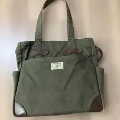 帆布オリーブグリーン キャンバストートバッグ