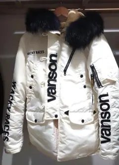 vanson × WACKY RACES N-3Bジャケット　刺繍