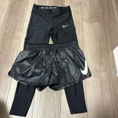 NIKE DRIFIT Mサイズと半パンセット ブラック