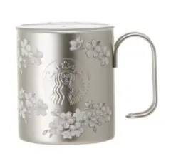 Starbucks リッド付ステンレスマグ 355ml 桜 スタバ マグカップ