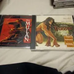 tarzan mulan soundtrack 2枚セット