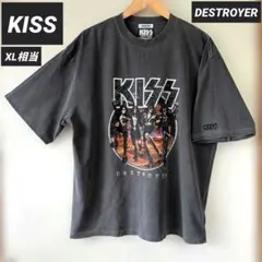 KISS DESTROYER バンドT フェード XL相当 ヴィンテージ加工 - メルカリ