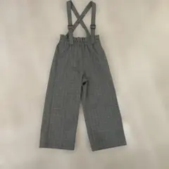 美品　GU パンツ130cm チェック柄