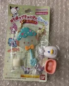 ガチャ　サンリオ　あひるのペックル　ロリポップキャンディチャーム　ポチャッコ