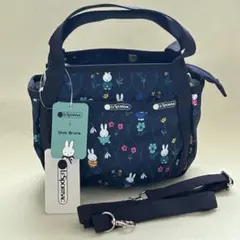 レスポートサック　スモールジェニー　ミッフィー　2way ネイビー
