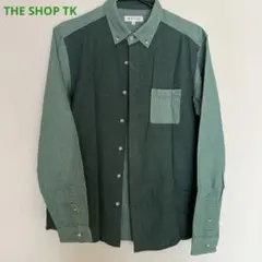 THE SHOP TK グリーン系 シャツ L