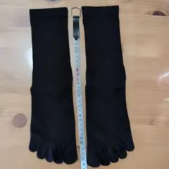 ブラック五本指ソックス 防臭