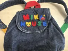 MIKI HOUSE デニム ベビーリュック