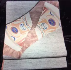 和モダン⭐️相良刺繍とろうけつ染めの京袋帯⭐️